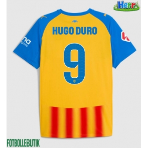 Valencia Hugo Duro #9 Tredje Tröja 2025-26 Kortärmad